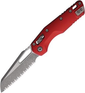 MCT21012APRD Microtech Standard Issue MSI Ram-Lok Pocket Knife Red